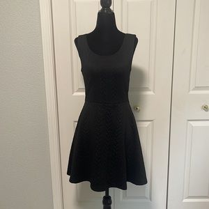 Vibe | Black Skater Dress